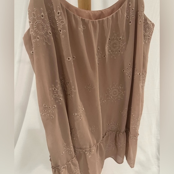 BABY DOLL DRESS TAN SIZE SMALL - Picture 8 of 8